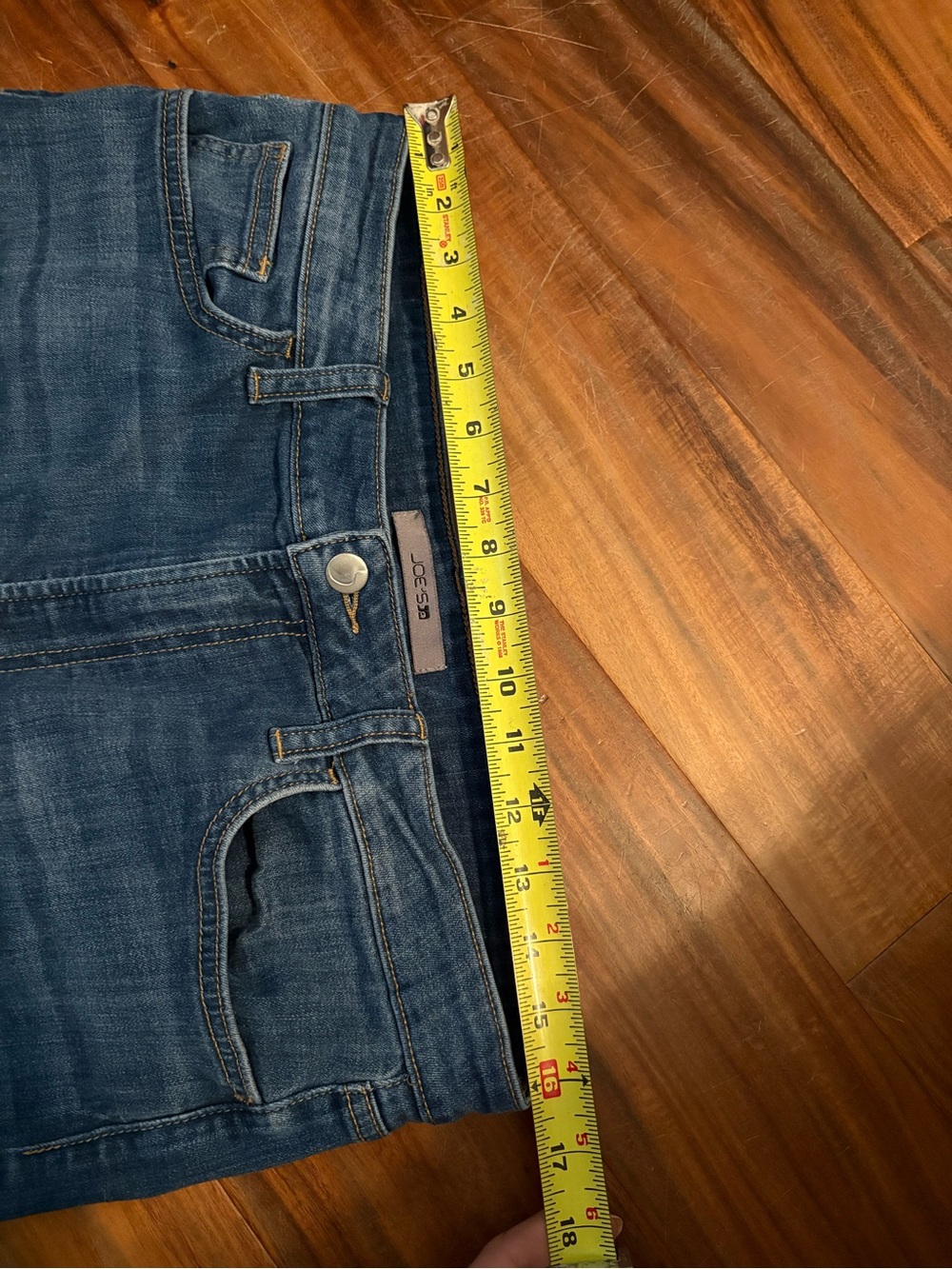 Joe’s Jeans Wide Leg Full Length Wangari Jeans Size 32 Blue (1300) - Picture 7 of 9